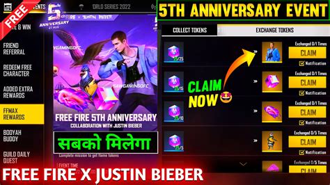 Free Fire Announces New Collaboration With Justin Bieber Sugarom