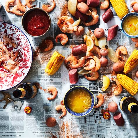 Seafood Boil With Shrimp Corn And Sausage Recipe Epicurious