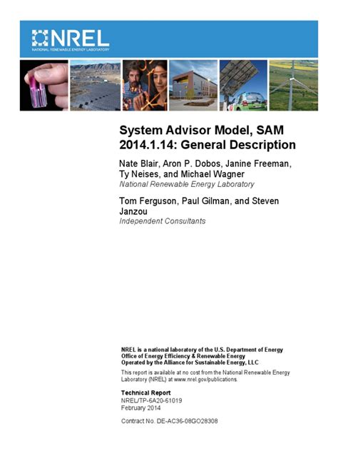 System Advisor Model Sam Pdf