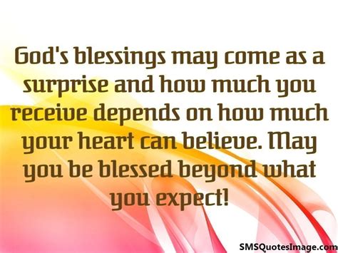 Gods Blessings Quotes Quotesgram