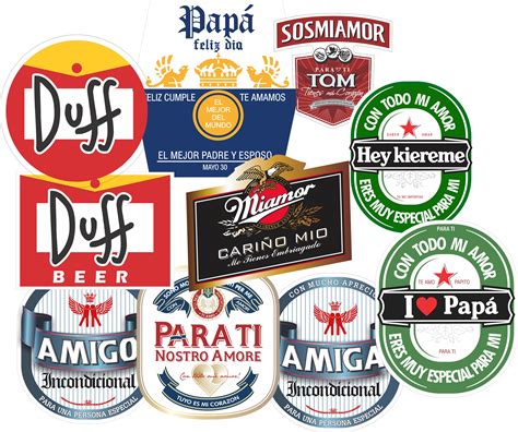 Lista 97 Foto Plantillas Etiquetas De Cerveza Para Imprimir El último