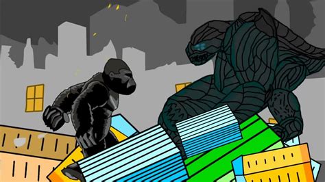 Leatherback Vs Kong Dc Animation Battle Youtube