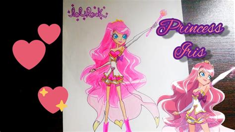Iris From Lolirock Drawing Arts And Drawings 💗 Youtube