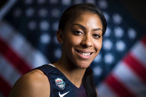 Candace Parker Shows Rim Height Just Fine Dunk You Very
