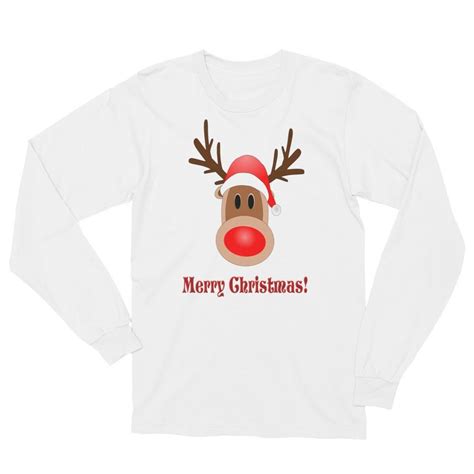 Rudolph Merry Christmas T Shirt In 2021 Christmas Tshirts Rudolph