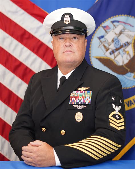 Command Master Chief Todd E Strebin Naval Education And Training