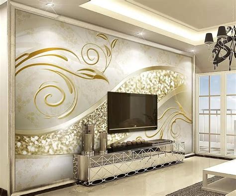 Beibehang Custom Wallpaper 3d Mural Abstract European Pattern Pearly