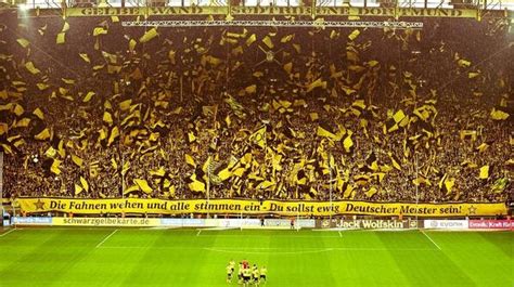 Basically your ticket will be for a specific section within the 'yellow wall' but it's first come first served so, here's the thing : Sporting Pictures on Twitter: "'The yellow wall' of @BVB ...