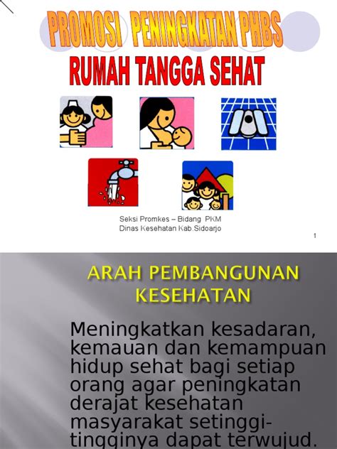 PHBS Rumah Tangga (10 Indikator Mengapa)  PDF