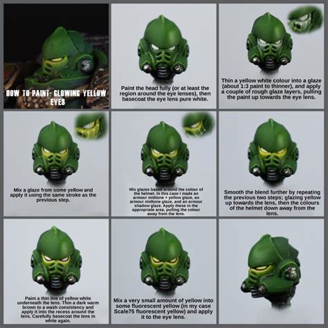 Made A Small Tutorial On How I Paint The Eye Lenses For My Salamanders
