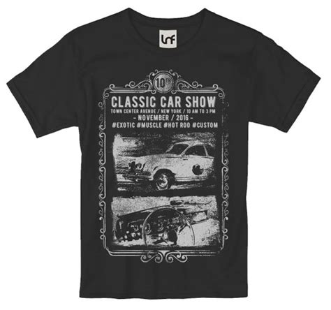 Classic Car Show Mens T Shirt Sb836