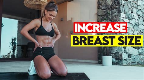 Best Exercises To Increase Breast Size Naturally At Home Youtube