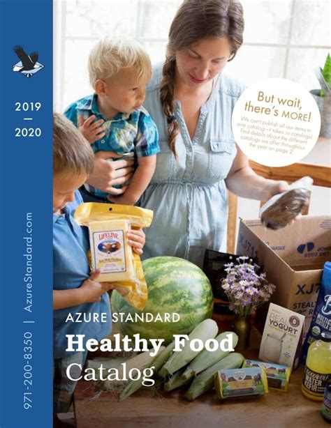 Healthy Food Catalog Azure Standard 2019 2020 Food Catalog Healthy