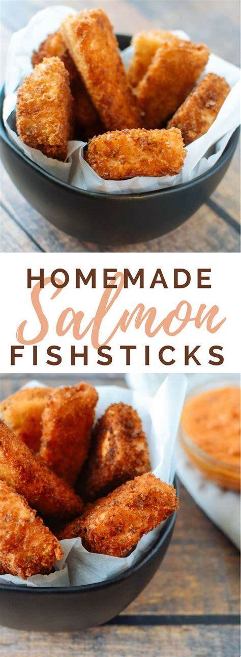 Salmon Fish Sticks Salmon Recipe For Kids Food Salmon Recipe Kid