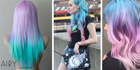 Top 15 Pink Teal And Blue Ombré Hair Extensions And