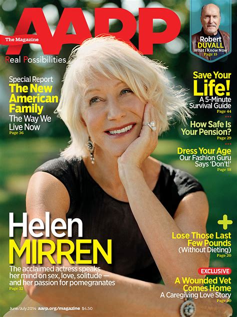 Helen Mirren On Aarp Cover Dont Call Me A Sex Symbol