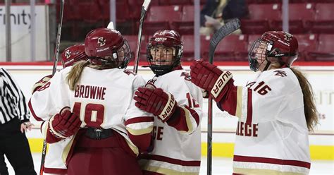 Goal By Goal Kelly Browne Scores A Quad Trick To Lead Bc Womens