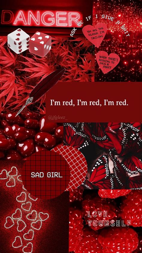#wallpaper #red #aesthetic #jfgleez_ | Black aesthetic wallpaper