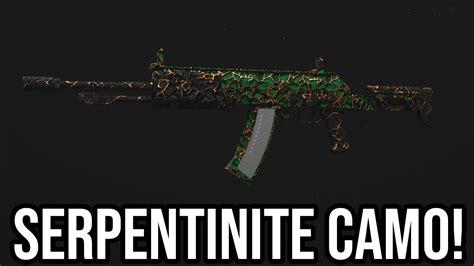 Modern Warfare 3 How To Unlock Serpentinite Camo Cod Mw3 Zombies
