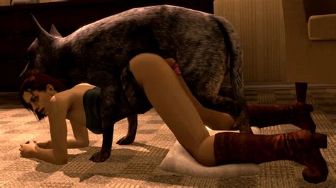 Rule 34 3d Animated Boots Canine Clothed Sex Doggy Style
