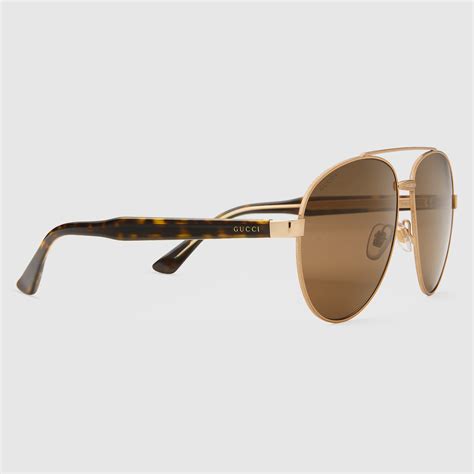 aviator sunglasses gucci men s aviator 443523i33308778