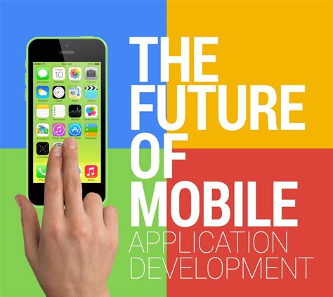 Future Of Mobile Application Infographics The Book Of Knowledge