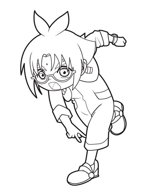 Bakugan Coloring Pages Dan - jengordon288