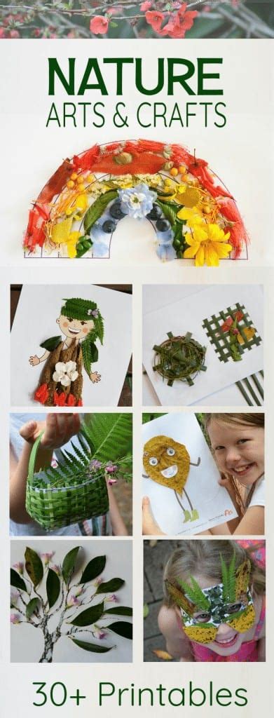 Nature Arts And Crafts Printable Activity Pack For Kids
