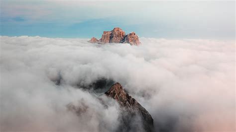 Stunning Aerial Shots Of The Dolomites In A Post Sunset Glow Photofocus