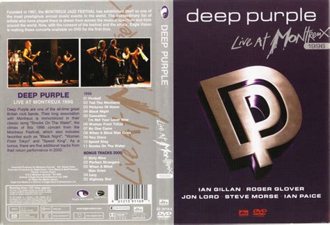 Deep Purple Live At Montreux 1996 2006 Dvd Discogs