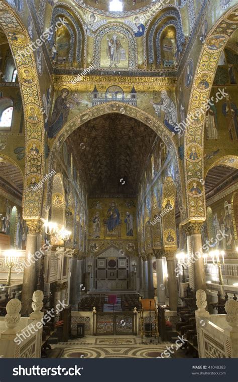 Also referred to as a palace church or palace chapel, it was commissioned by roger. Palermo, Palatina, Chapel, Norman, Castel, Sicily, Italy ...