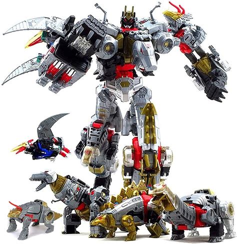 Transformer Toy 5 In 1 Dinobots Combiner Figure Dinoking Volcanicus