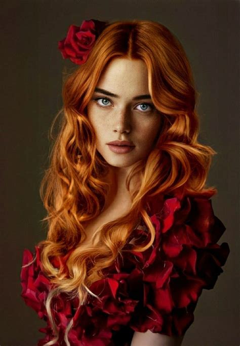 Petricore Redhead Ginger Fashion Beautiful Red Hair Beautiful Redhead Woman Face Girl Face