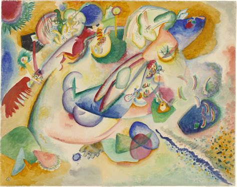 Moma The Collection Vasily Kandinsky Improvisation C 1914