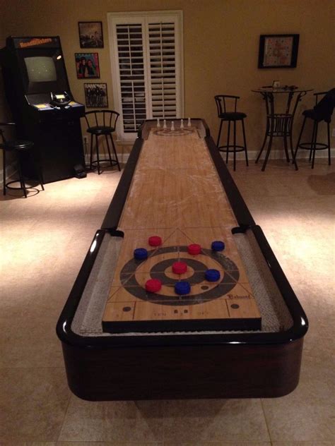 How do you score on shuffleboard? Bobwood Shuffleboard Table 14 foot in Sporting Goods ...