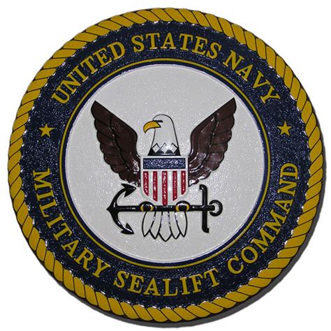 Us Military Unit Seals And Emblem Plaque