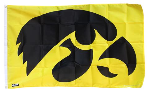 Buy University Of Iowa 3 X 5 Ncaa Polyester Flag Flagline