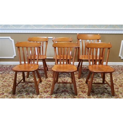 Rated 5 out of 5 stars. 1950s Vintage Winchendon Furniture Solid Rock Maple Old ...