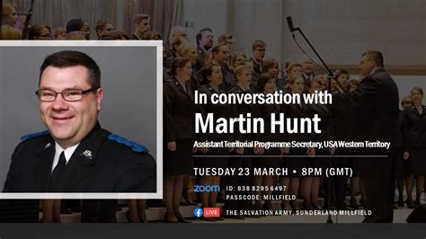 In Conversation With Martin Hunt Youtube