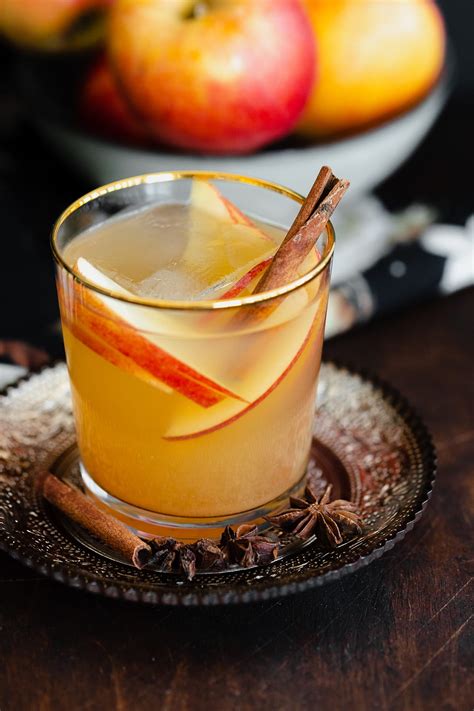 Spiced Rum Apple Cider Cocktail The Healthful Ideas