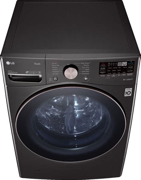 Lg 45 Cu Ft High Efficiency Stackable Smart Front Load Washer