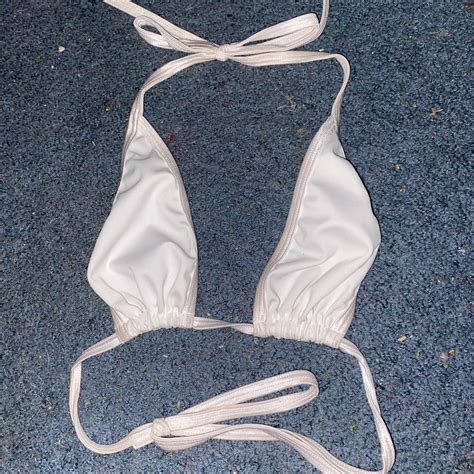 Overall Song Pure White Lingerie Set Comes With The Depop