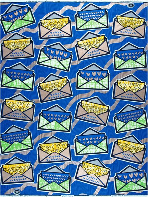 Vlisco super wax embellishment exclusive design. Say it With Fabrics: Love Poems + Textiles = Vlisco ...