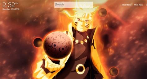 Naruto Nine Tails Chakra Mode Wallpapers Hd New Tab Theme Chrome