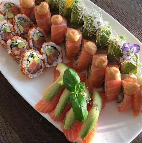 Sushi was fresh and delicious. Pin by Maria on Sushi | Sushi, Food goals, Sushi catering