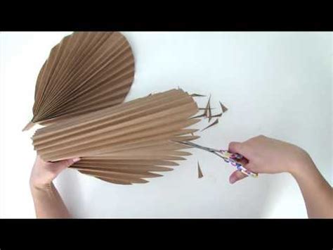 DIY Paper Palm Leaf - YouTube | Diy paper crafts decoration, Paper