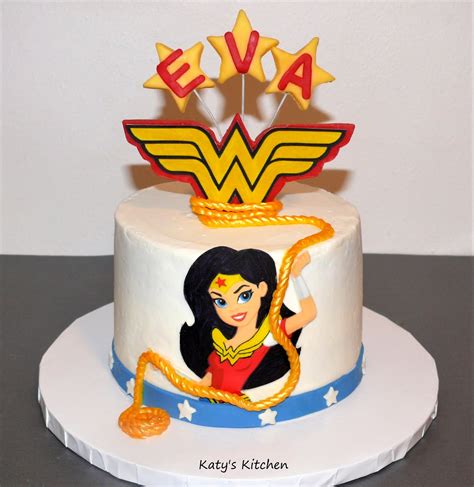 Katys Kitchen Wonder Woman Cake