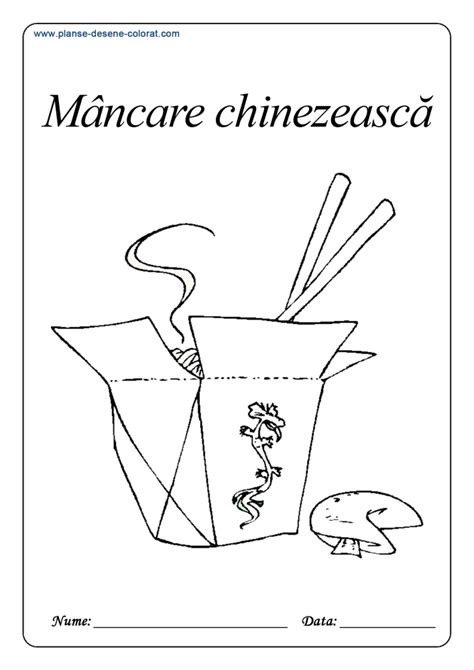 Planse de colorat cu naruto. Alimente - Planse de colorat si educative