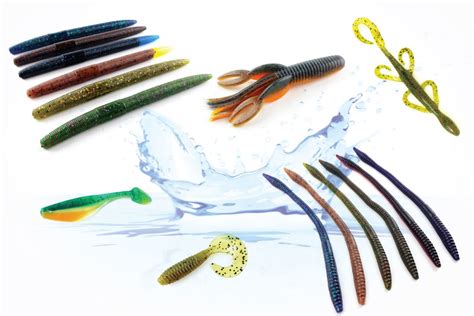 Bulk Soft Plastic Lures Dolittle And Fishmore Fishing Lures And