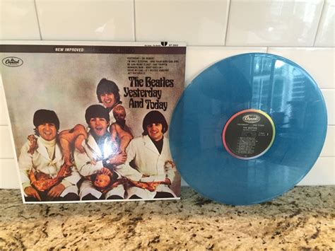 The Beatles Yesterday And Today Butcher Cover 180g Blue